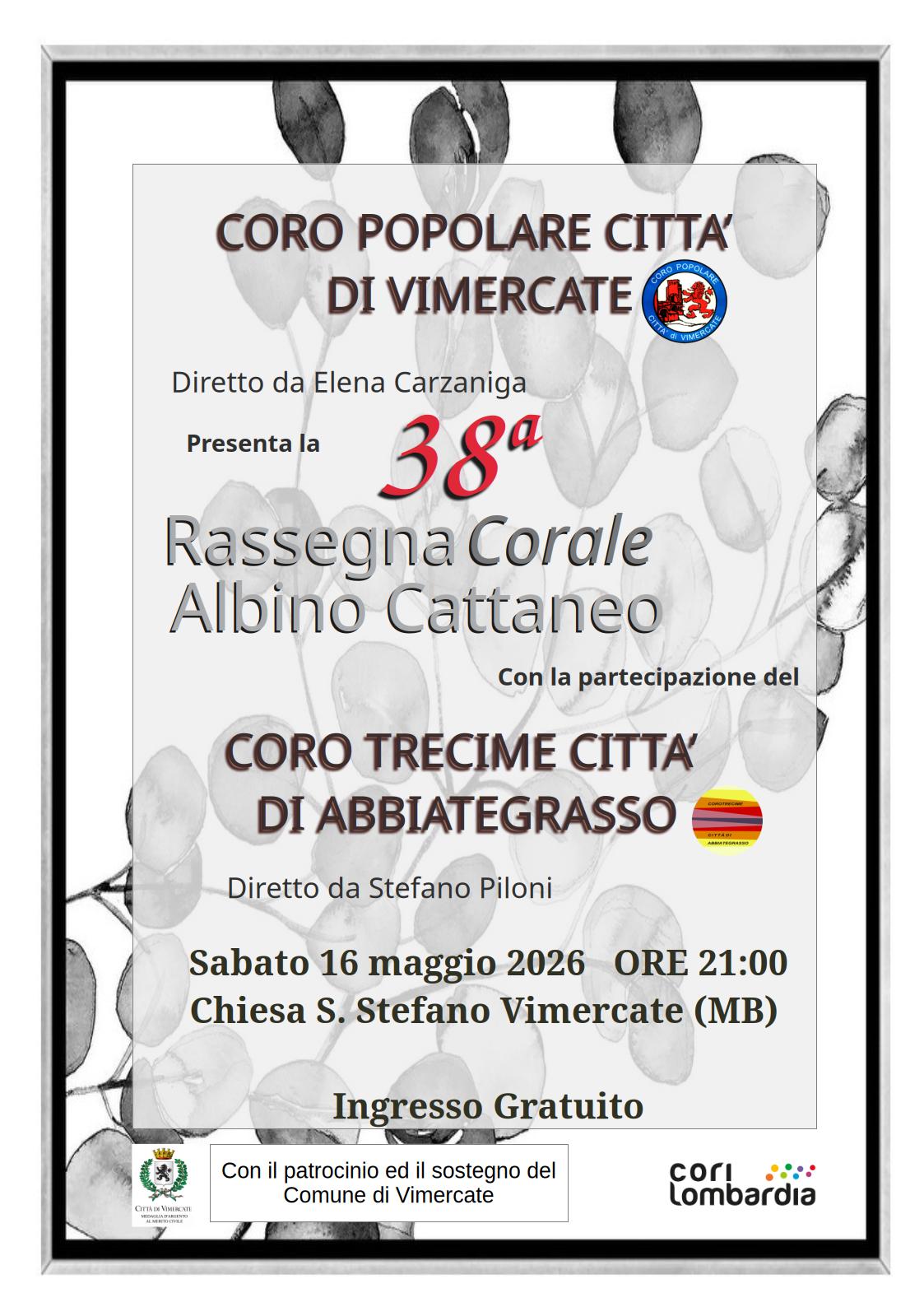 Locandina Rassegna 2026